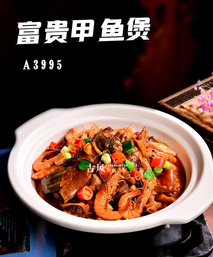 A3995富貴甲魚煲