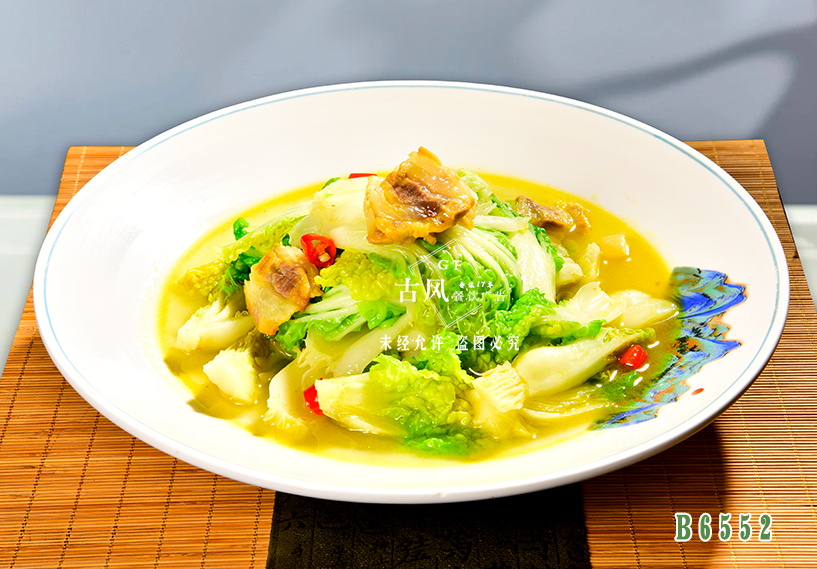 B6552家(jiā)燒黃(huáng)心菜