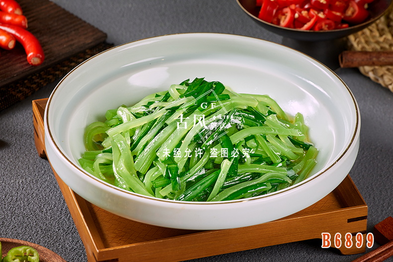 B6899莴筍炒韭菜