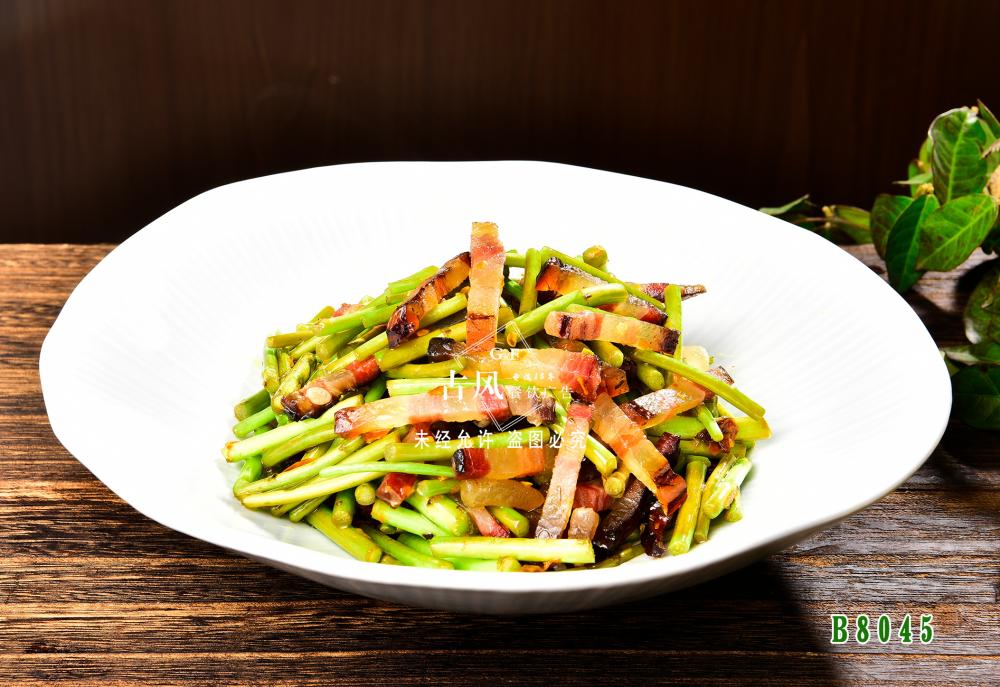 B8045藜蒿炒臘肉
