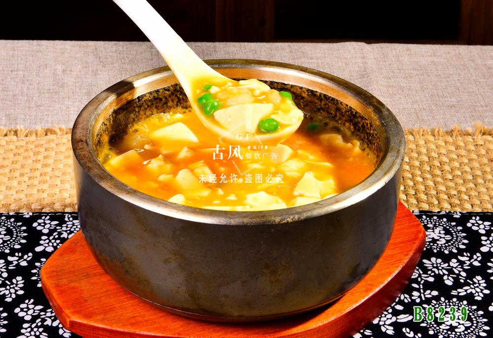 B8239海(hǎi)膽豆腐 石鍋海(hǎi)膽豆腐