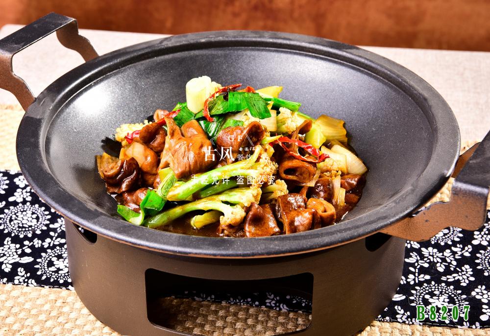 B8207紅(hóng)燒大(dà)腸 幹鍋肥腸